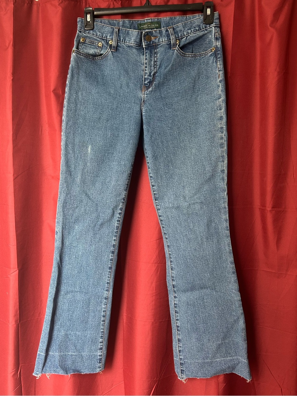 Ralph Lauren Classic Midwash Women's Jeans - Straight Leg